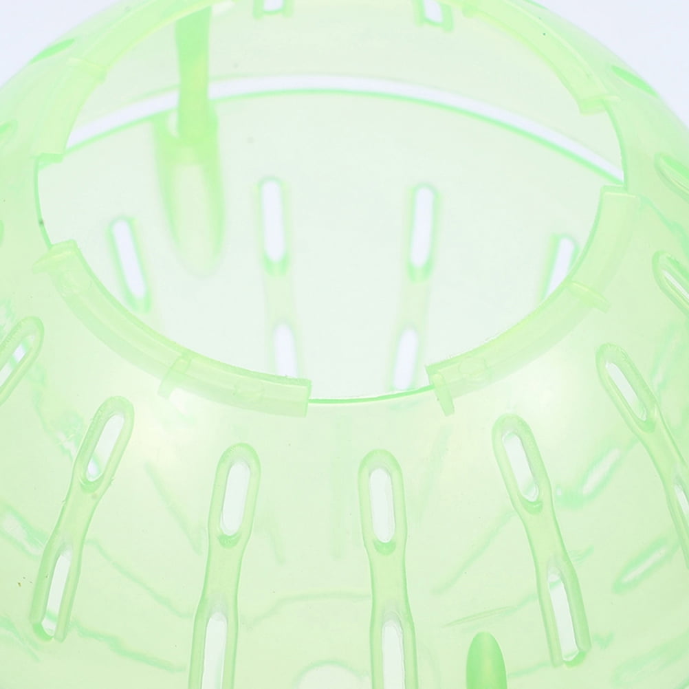 OULII Light Green Hamster Exercise Ball with Rotating Feature for Small Pets