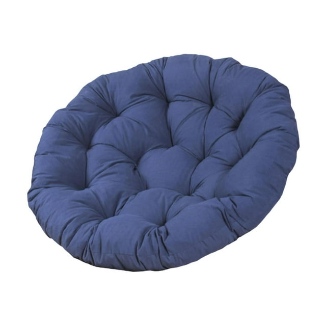S SERENABLE Round Chair Cushion Breathable Garden Chair Mat for Rocking Chair Seats Sofa Navy