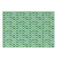 thumbnail image 3 of Quatrefoil Cutting Board, Clovers Moroccan Design in Watercolor Style Art Luck Theme, Decorative Tempered Glass Cutting and Serving Board, Small Size, White Green, by Ambesonne, 3 of 5