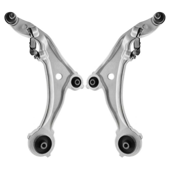 TRQ Front Lower Control Arm with Ball Joint Pair Set of 2 for 09-14 Murano PSA62308 Fits select: 2009-2014 NISSAN MURANO