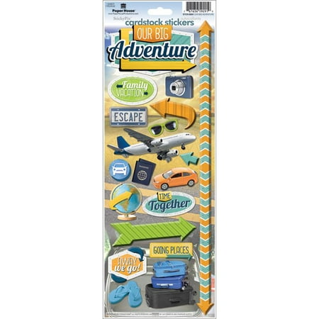 - Paper House Cardstock Stickers 4.625