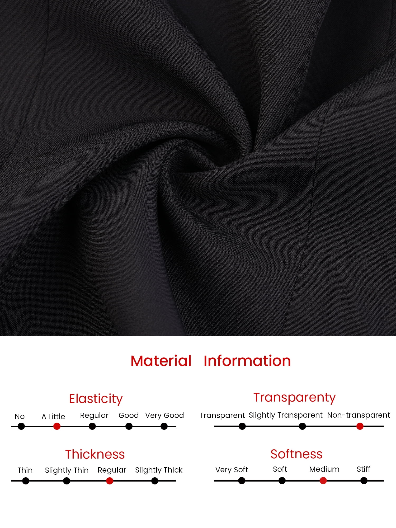 DARING DIVA Women's Formal Work Blazer Notch Lapel Long Sleeve Suit Jacket S Black