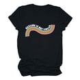 thumbnail image 4 of LSLJS T-Shirt Graphique Mode à Manches Courtes Col Rond Décontracté Printemps et Été pour Femmes, Cadeaux pour Femmes, 4 of 6