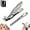 Silver, variant on Clipdoc Max Toenail Clipper, Clipdoc Max Toe Nail Clipper, Clipdoc Max Nail Trimmer, Wide Jaw Opening Anti-Splash Nail Clipper, Toenail Clippers for Thick Nails (Black+Silver)