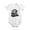 White, variant on Sloth Jogging On Treadmill Baby Bodysuit, 100% Cotton Short Sleeve Snap Romper, 0-12 Months