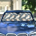 thumbnail image 4 of Birds Parrot Corella Car Windshield Sun Shade Foldable Car Front Window Visor Heat and UV Protection 57x31.5, 4 of 8
