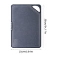 thumbnail image 3 of Cutting Board Chopping Board Kitchen Cooking Tool with Groove, 3 of 6