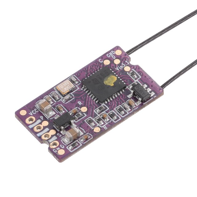 Receptor FS-X14S, salidas de señal 2.4Ghz 14CH PPM S.BUS para transmisor FlySky FLYSKY FS-X14S