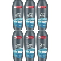 Dove Men Clean Comfort Deodorant Roll On 50 ml, Pack of 6
