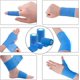 thumbnail image 4 of 8 Rollos de Cinta (Azul, 10 cm x 4,5 m) Vendaje Autoadhesivo Elástico Cohesivo Cintas Cohesivas Cinta Adhesiva Deportiva para Dedos Manos Pies Muñecas Excelente Rendimiento, 4 of 5