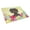 Multicolor, variant on Easter Eggs Dachshund Black Tan Glass Cutting Board - Large