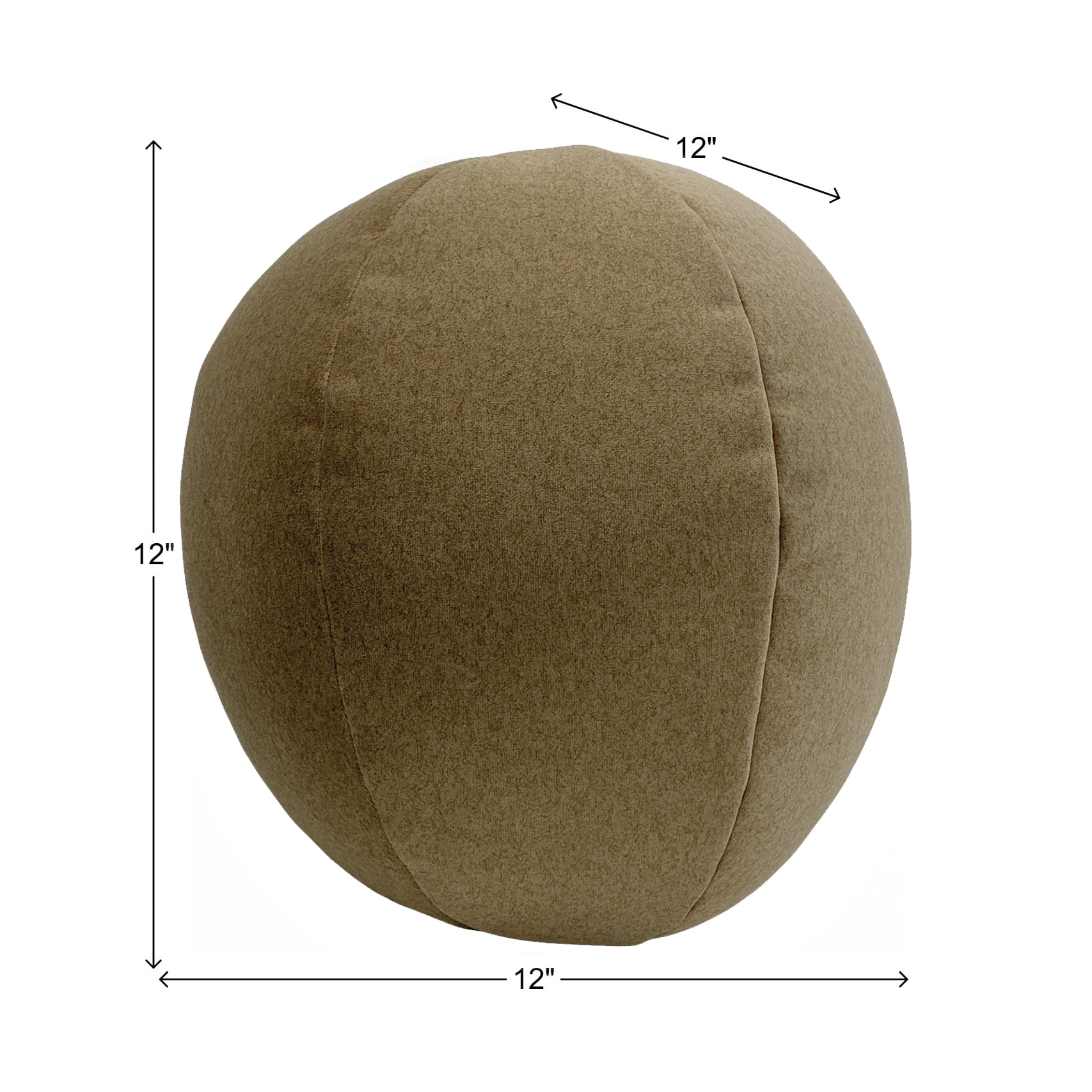 Qiviut Camel Round Pillow