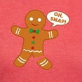 thumbnail image 3 of CafePress - Oh Snap Gingerbread Man Womens Tri Blend T Shirt - Womens Tri-blend T-Shirt, 3 of 4