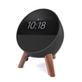 thumbnail image 1 of Soporte de madera para despertador inteligente Echo Spot (2024), color nogal, 1 of 7