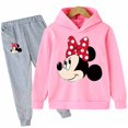 thumbnail image 1 of Boys Girls Clothing Mickey Mouse Cartoon Set Fashion Long Sleeve Sweatshirt+Long Pants Toddler Girl Outfit Kids Clothes 2pcs Set8T Gao Jinjia LED, 1 of 2