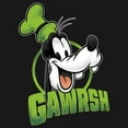 thumbnail image 2 of Girl's Mickey & Friends Goofy Gwarsh Graphic Tee Black X Small, 2 of 4