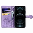 thumbnail image 3 of Funda Cartera FOXDOCK para iPhone 12 ProMax , Flip PU con Relieve de Gatos y Perros, Tarjetero y Soporte, 3 of 6