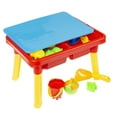 thumbnail image 2 of Hey Play Sand or Water Table with Lid and Toys - Playset with Sensory Bins, 2 of 8
