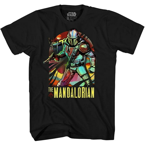 mandalorian grey shirt guy