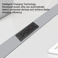thumbnail image 4 of Recessed Power Strip Fast Charging Outlet USB C USB A Ports for Furniture 12A, 4 of 7