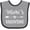 Heather and Black, variant on Inktastic Mimi Valentine Day Grandchild Boys or Girls Baby Bib