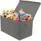 thumbnail image 1 of Sorbus Baúl de Juguetes Gran con Caja de Juguetes Plegable para Niños y Organizador de Armario para Sala de Juegos, Gris, 1 of 7
