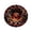 E, variant on Halloween Pumpkin Circular Rug Spiral Visual Illusion Decorative Floor Mat Soft Velvet Round Doormat for Front Door Porch Indoor Home Halloween Decor