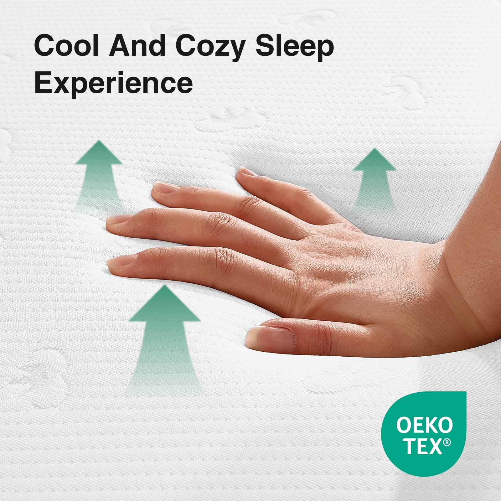 Novilla Twin Mattress 6 Inch, Twin Size Memory Foam Mattress for Kids with Breathable Comfort & High-Density Support Foam for Cool Touch & Enhanced Support Mattresses in a Box