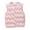 Pink, variant on Toddler Girls Boys Puffer Vest Boys Winter Vest Light Weight Down Vest with Button Down Puffer Jacket Sleeveless Baby Winter Jacket 1-2 Years