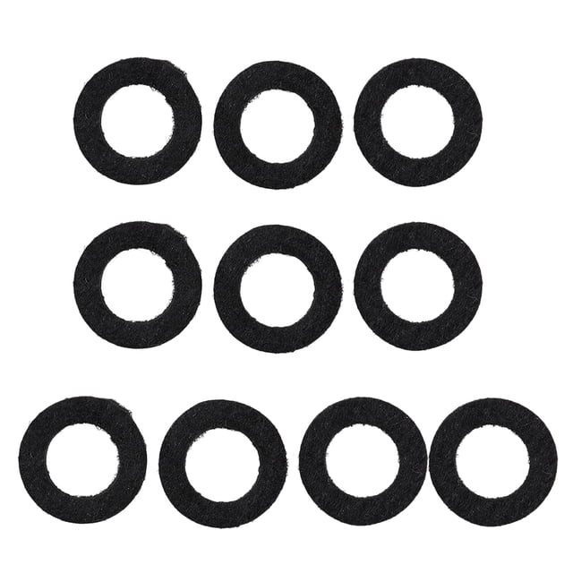EeaseCA 1 Set Small Size Press Key Wool Pad Press Button Wool Pad Cotton Press Wool Mat Wind Music Accessories for Home Studio (Black)