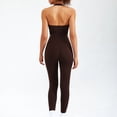 thumbnail image 4 of Conjunto deportivo de Yoga para mujer, chándal suave y transpirable de cintura alta, ropa deportiva para gimnasio, 2 o 3 piezas, 4 of 5