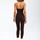 thumbnail image 4 of Conjunto deportivo de Yoga para mujer, chándal suave y transpirable de cintura alta, ropa deportiva para gimnasio, 2 o 3 piezas, 4 of 5