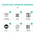 thumbnail image 3 of Universal Stretch Bandage Multipurpose Sports Protection Tape for Wrist, 3 of 4
