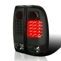Spec-D Tuning Smoke LED Tail Lights Compatible with 2008-2016 Ford SuperDuty F250 F350 F450 F550, Left   Right Pair Assembly