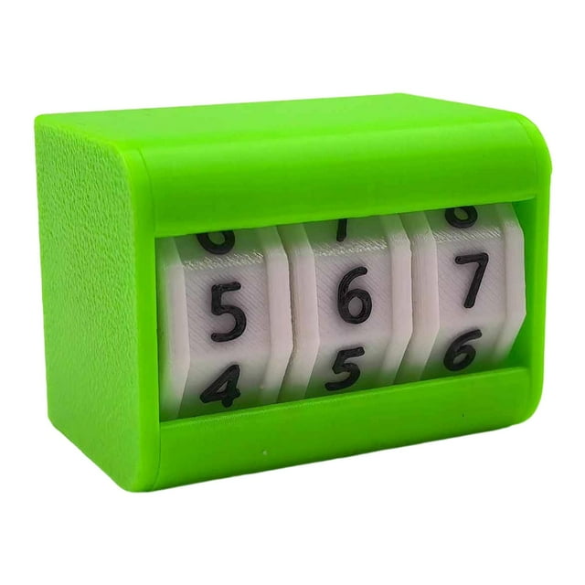 lionlar Life Counter Study Reminder Goal Setting Timer for Board Game Goals Students Green