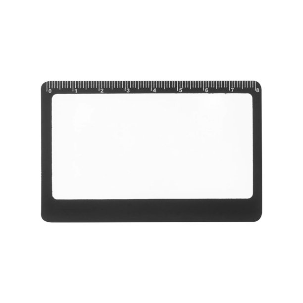 Viugreum Credit Card Size Magnifier Ultrathin Wallet Magnifier 3X