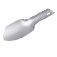 thumbnail image 1 of Pala portátil para exteriores, pala multiusos de aluminio ultraligera para acampar y montañismo, 1 of 8