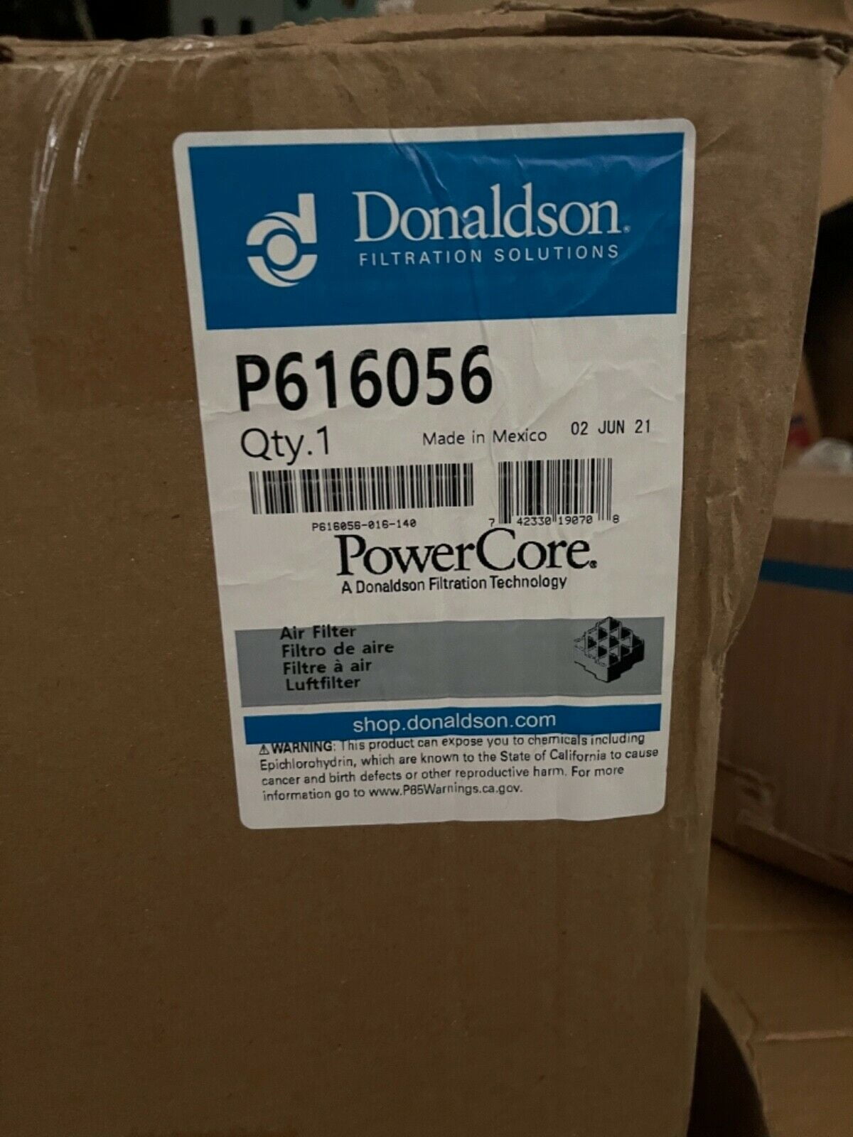 NEW P616056 Donaldson Air Filter - Walmart.com