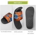 thumbnail image 7 of GZHJMY Stylish Slides for Women Men, Football Pitch Soft Flexible Slip-on Sandals Slippers, 7 of 7