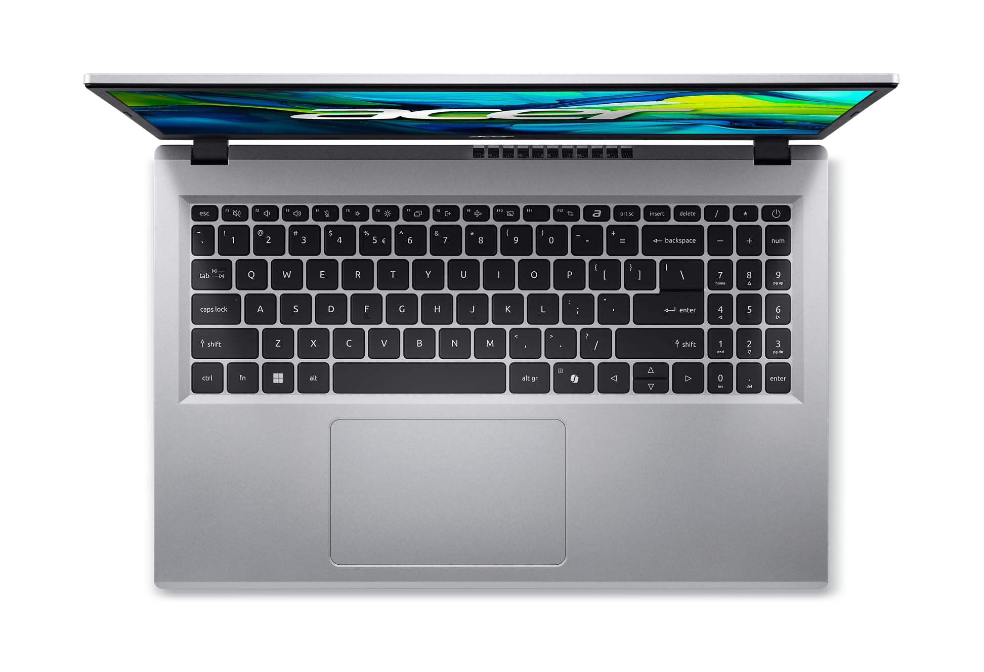 Acer Aspire Go 15 AI Ready Laptop | 15.6" Full HD (1920 x 1080) IPS Display | Intel Core 3 Processor N355 | Intel Graphics | 8GB DDR5 | 128GB UFS | Wi-Fi 6 | Windows 11 Home in S Mode | AG15-32P-39R2
