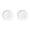 White 2PCS, variant on 50PCS 6 Inch Disposable Party Paper Plates White DIY Baby Birthday Party Decorative Paper Dinner Plates