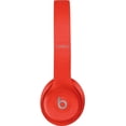 thumbnail image 5 of Restored Beats by Dre Beats Solo3 Wireless OnEar Headphones (Citrus Red) (Refurbished), 5 of 7