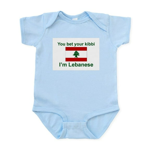 CafePress - Lebanese Kibbi Infant Bodysuit - Baby Light Bodysuit, Size Newborn - 24 Months