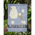thumbnail image 3 of Carolines Treasures CK3615GF Poodle Welcome Flag Garden Size  Small multicolor, 3 of 3