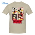 thumbnail image 1 of Disney Mickey Mouse T shirt Harajuku Short Sleeve T-shirt 100% Cotton Graphics Tshirt Brands Tee Top3XL Gao Jinjia LED, 1 of 2