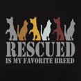 thumbnail image 3 of CafePress - Adopt Women's Dark T Shirt - Women's Traditional Fit Dark T-Shirt, 3 of 4