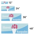 thumbnail image 3 of Shaved Ice Raspados Vinyl Decal 5 Pack of 24 Inch x 9 Inch Weatherproof Heavy-Duty Adhesive Backing | Refreshing Mexican Treats, Sweet and Savory, Food Promotions | Made in USA, 3 of 6