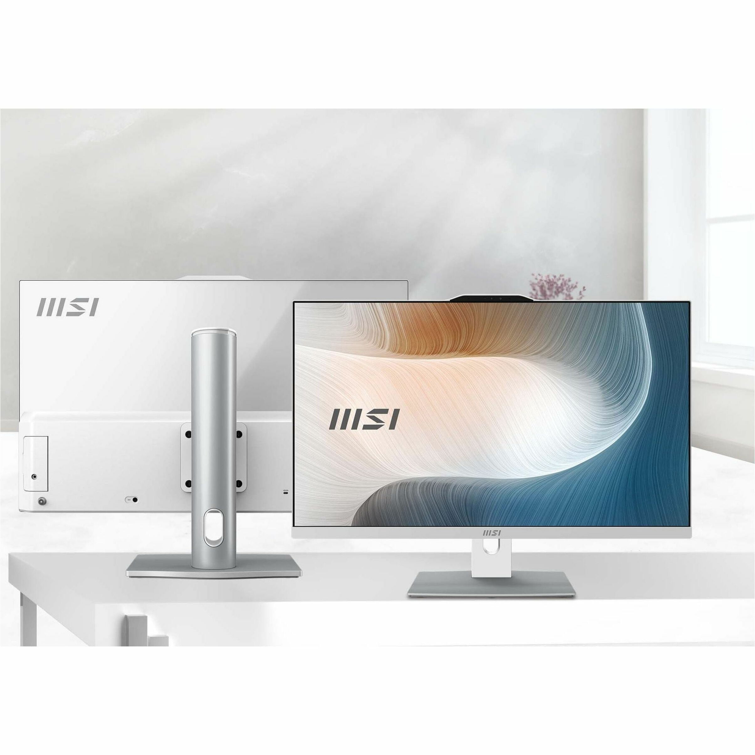 MSI All-in-One Computer Modern AM272P 1M-820US Intel Core 7 150U 32GB DDR5 1 TB PCIe SSD 27" Windows 11 Home 64-bit