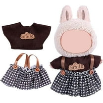 Doll Clothes for LBB 5.91-6.7 inch 15-17 cm Dolls Hand Crocheted Hat Sweater Bag Premium Halloween Christmas Gift Accessories