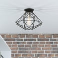 thumbnail image 6 of Livex Lighting - Geometric - 1 Light Flush Mount in Geometric Style - 13.5, 6 of 11